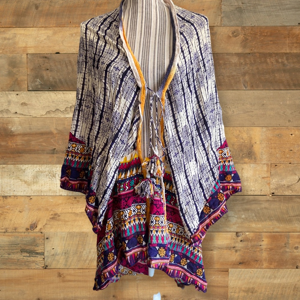 Z&L Boho Festival Kimono Tassels
